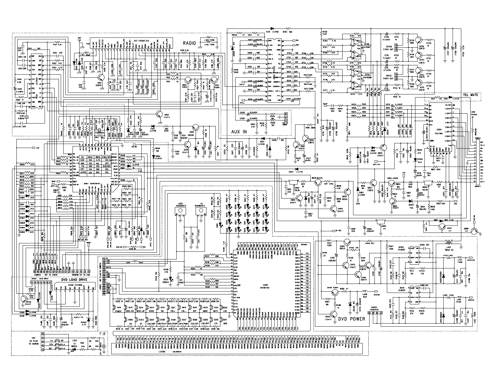 Mystery MDVD-500, MDVD-600 Principle MB KB