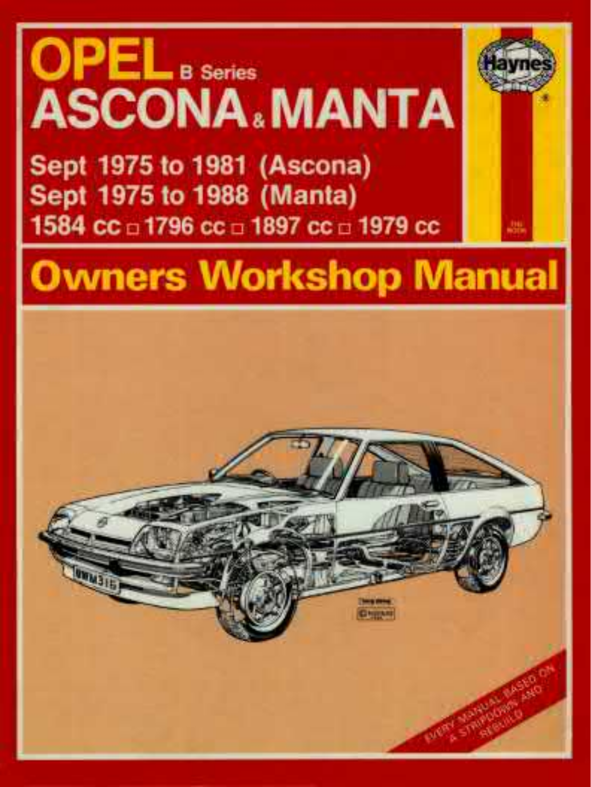 Opel Manta (1975).Manta (1976), Manta (1977), Manta (1978), Manta (1979), Manta (1980) Service Workshop Manual - ManualMachine.com