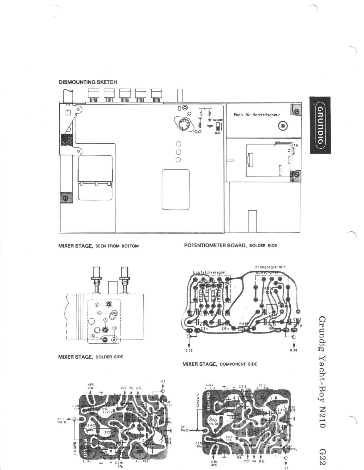 Grundig Yacht-Boy-N-210 Service Manual