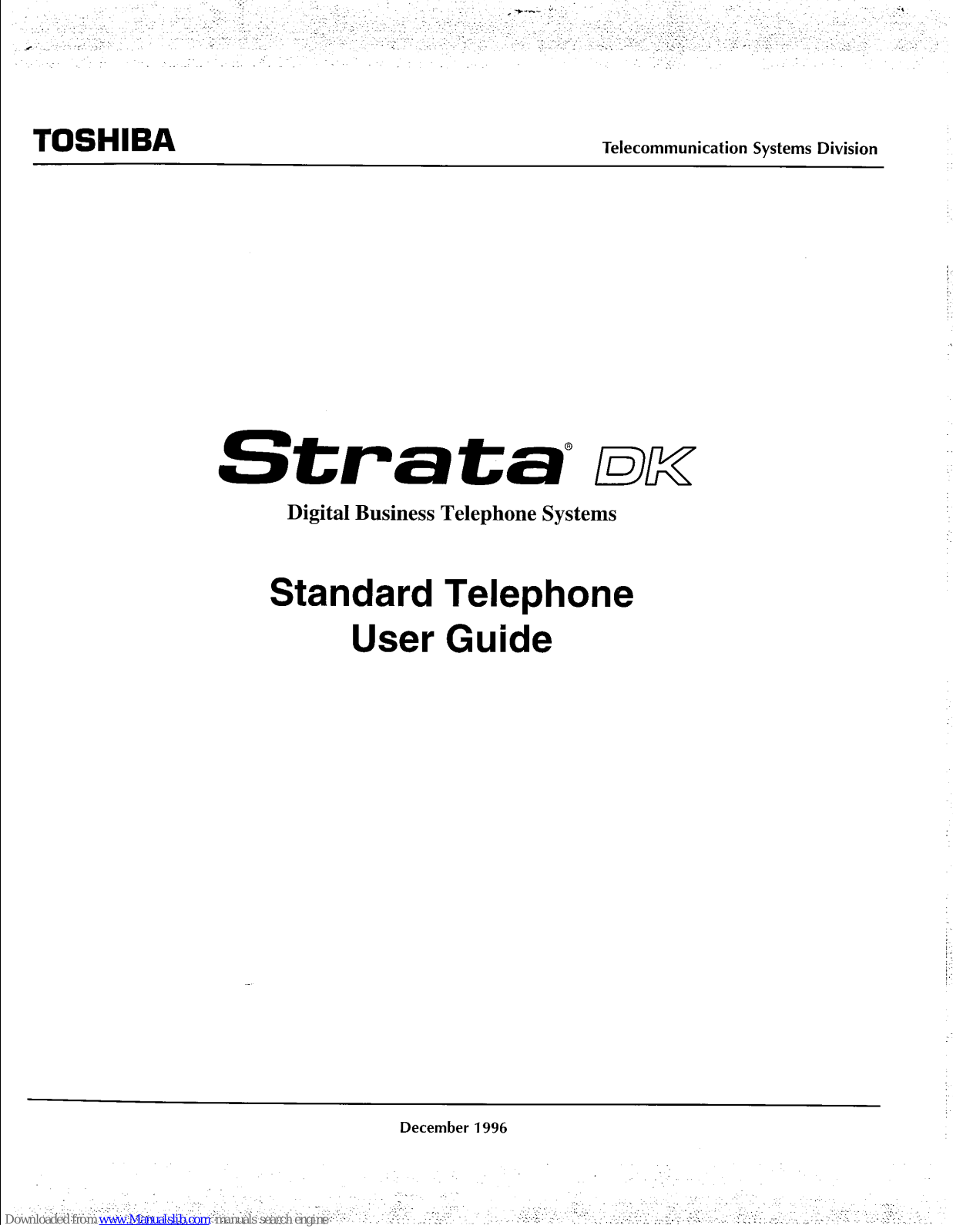 Strata DK User Manual - ManualMachine.com