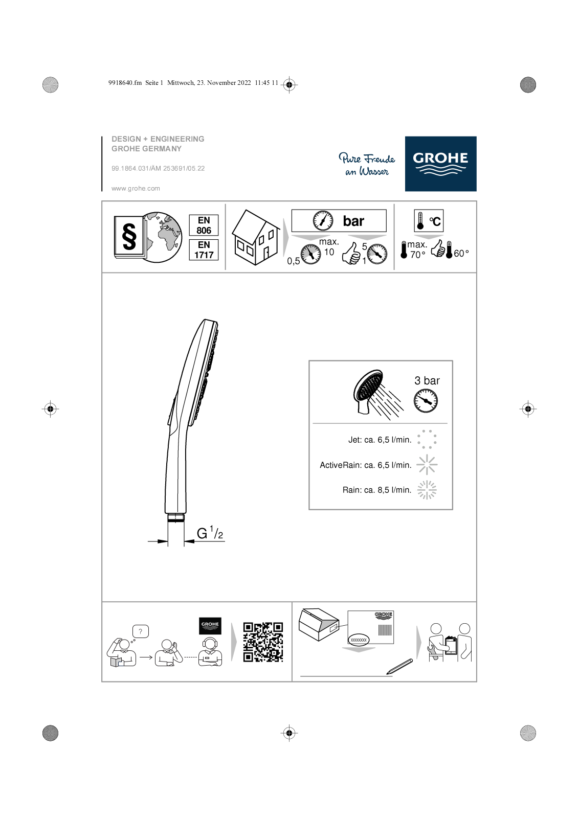 GROHE 26574000 User guide - ManualMachine.com
