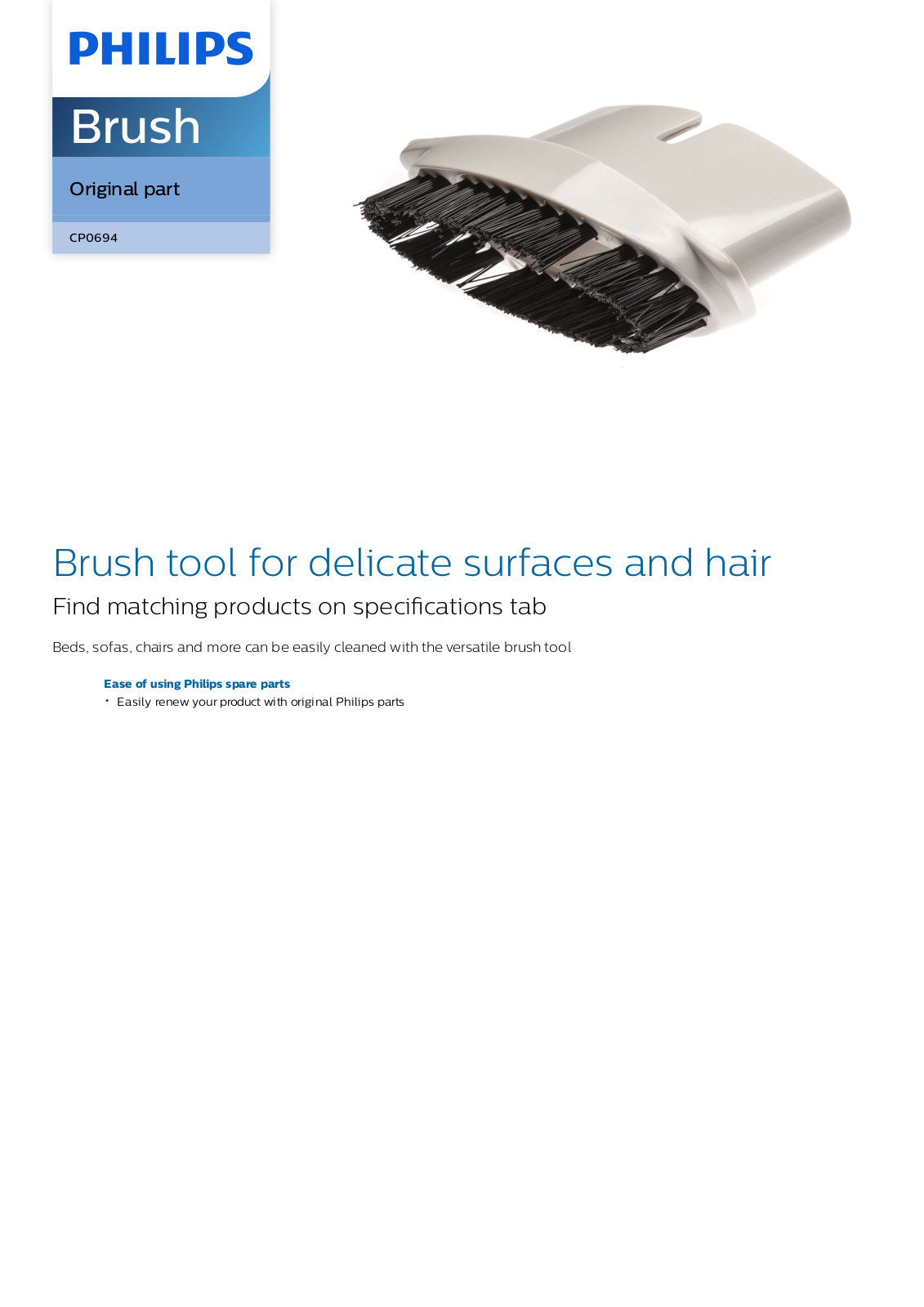 Philips CP0694/01 leaflet - ManualMachine.com