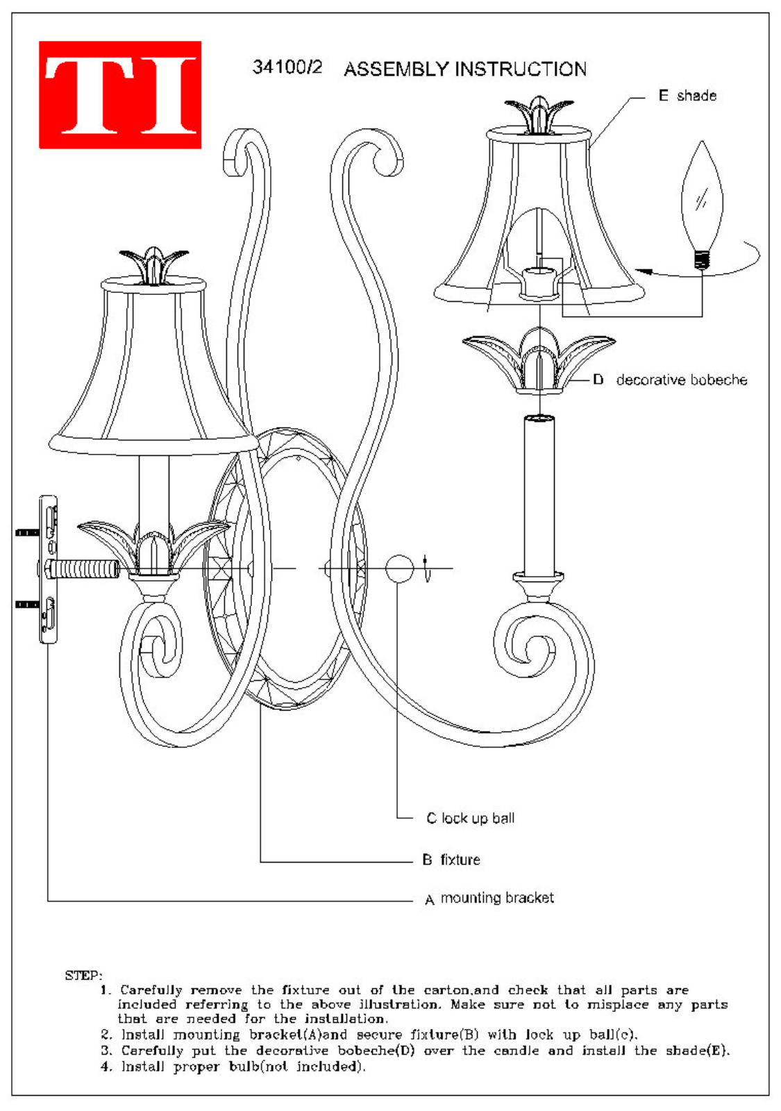 Triarch 34100-2 User Manual