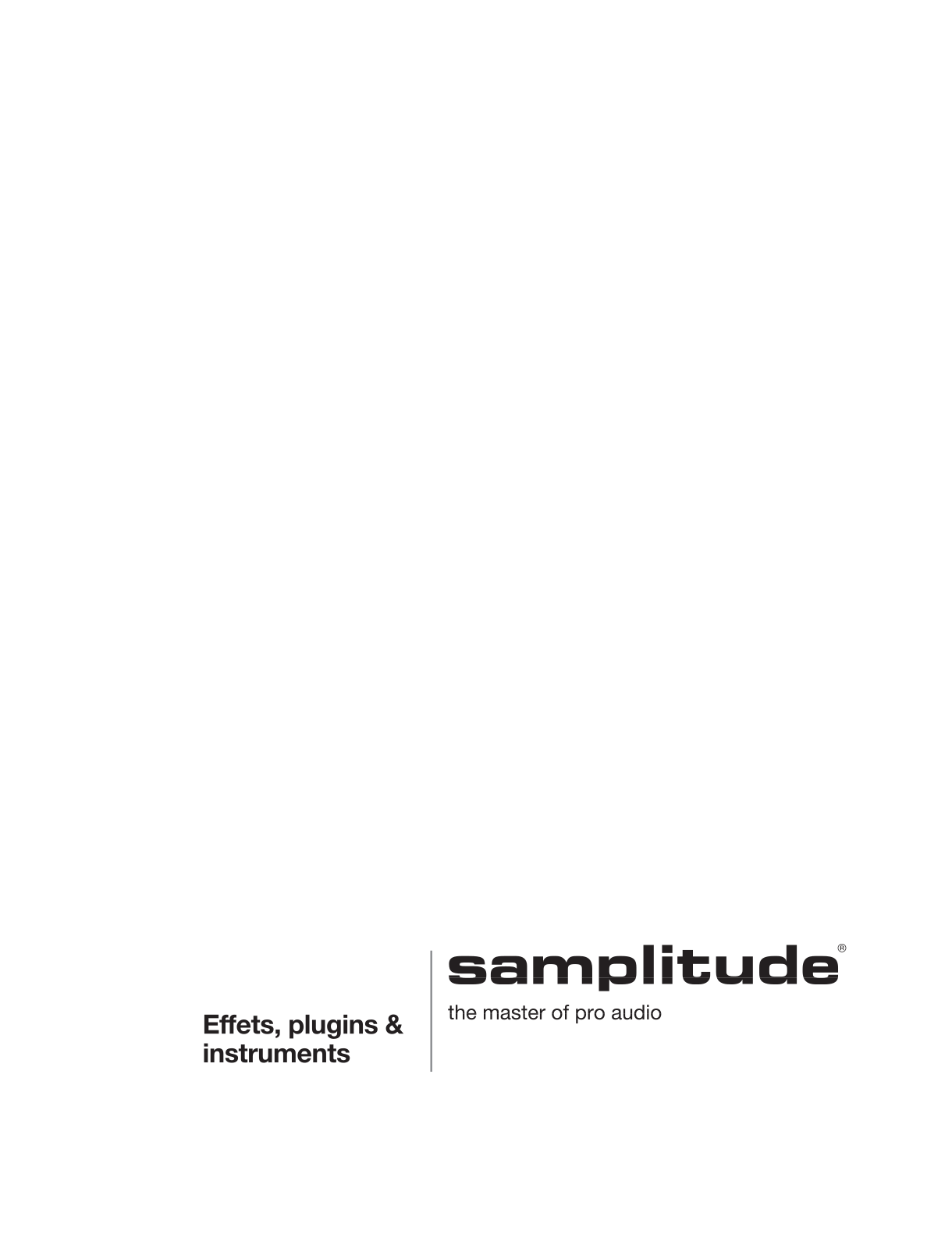 MAGIX Samplitude Pro X User Manual