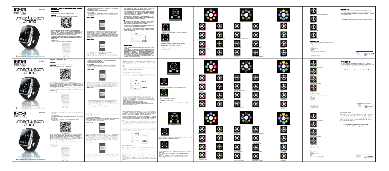 imperii electronics SmartWatch Shine Instruction Manual