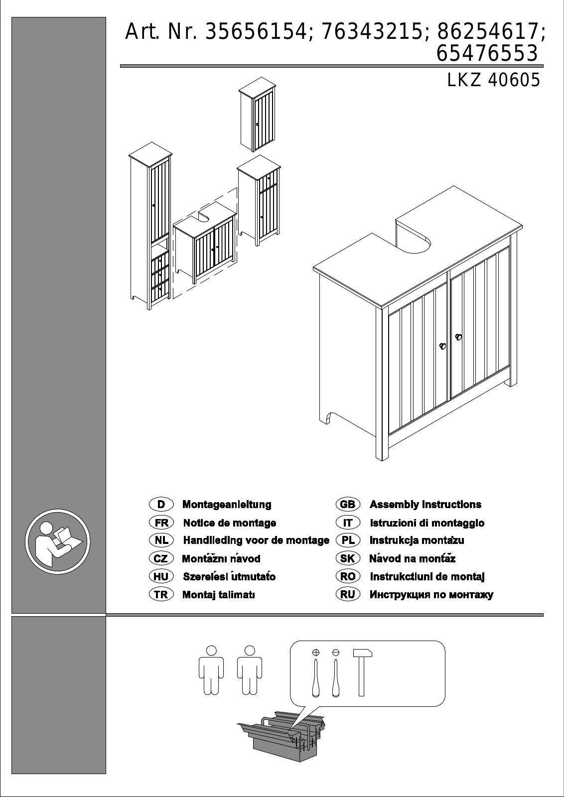 Home affaire Westa Assembly instructions