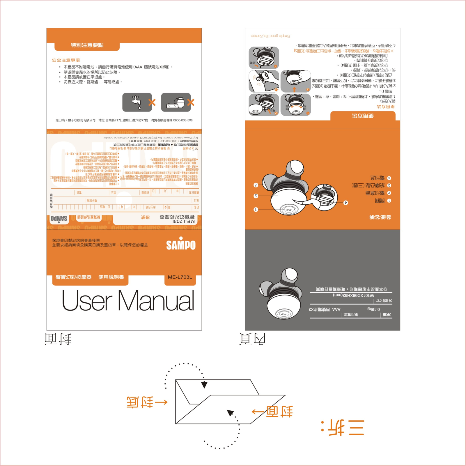 SAMPO ME-L703L User Manual