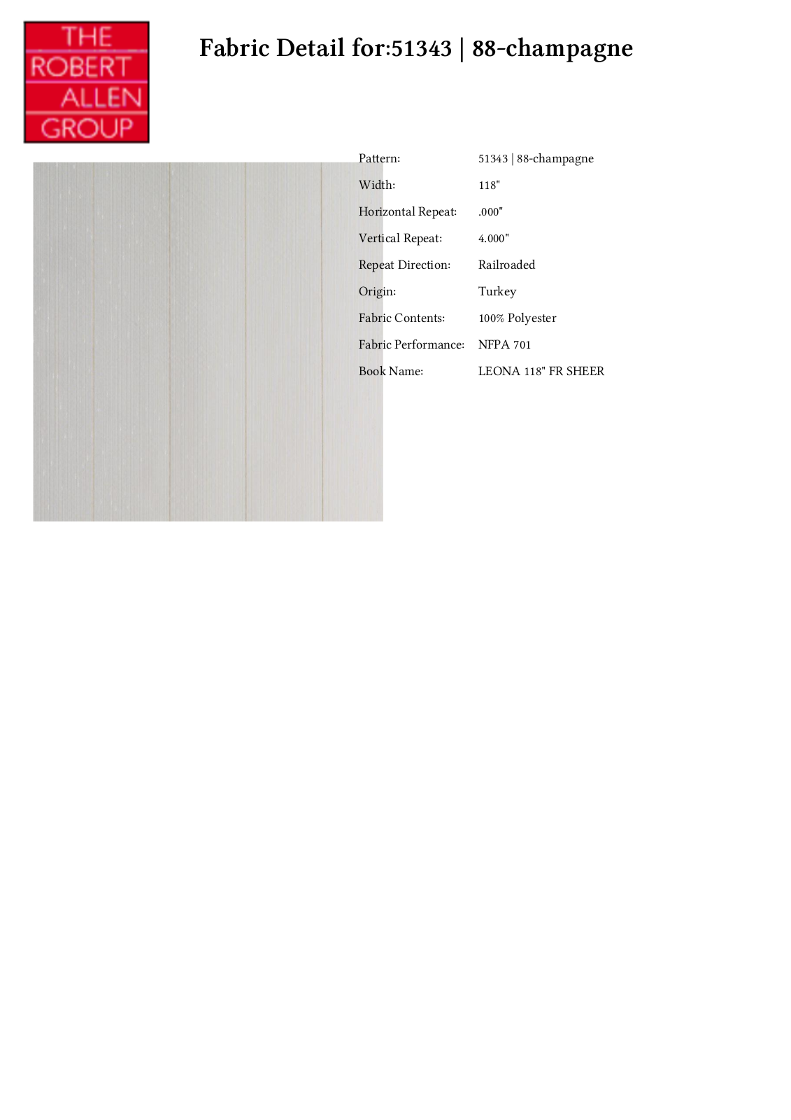 Duralee CRAL3923 Specifications - ManualMachine.com