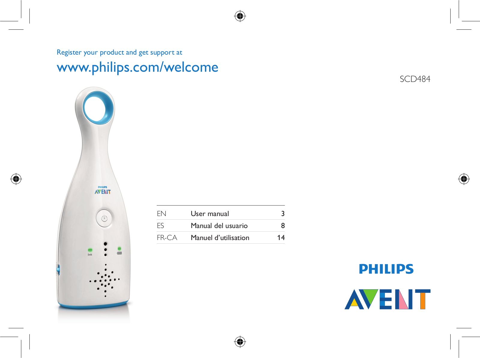 Philips SCD484H, SCD486H1 User Manual