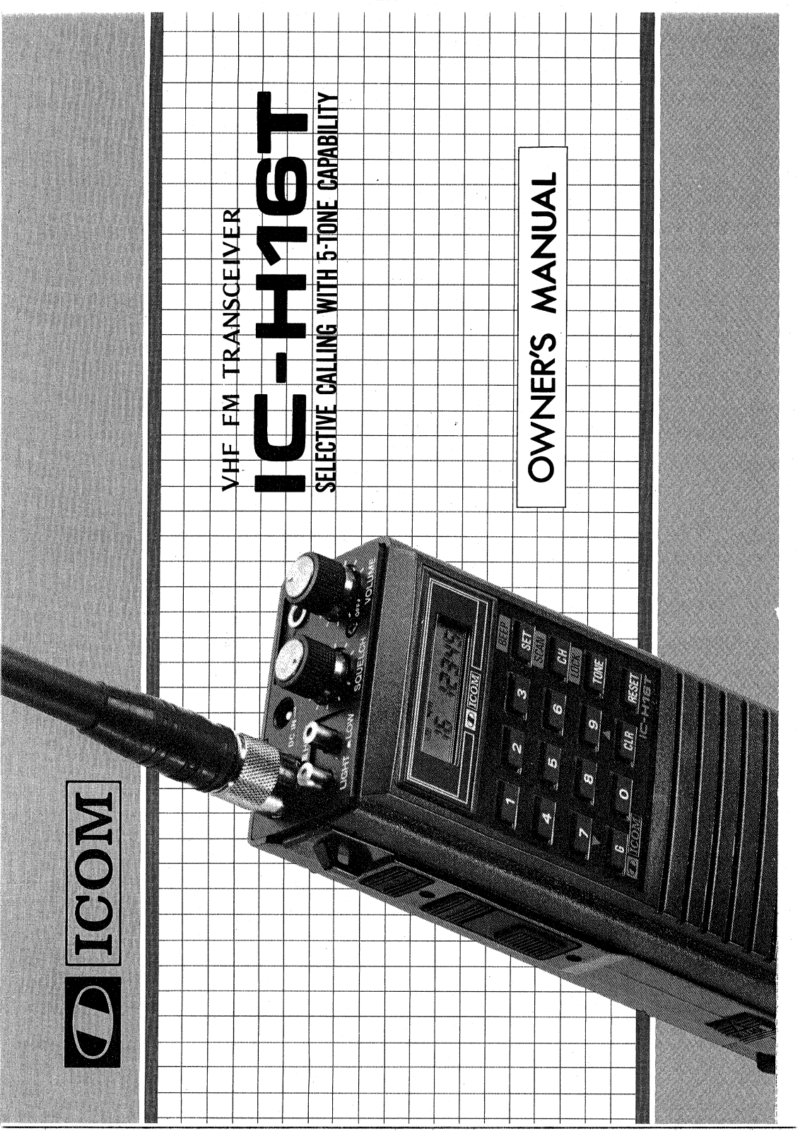 Icom IC-H16T User Manual