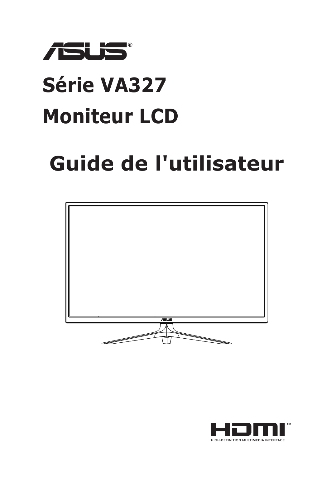 Asus VA327H, VA327N-W User’s Manual