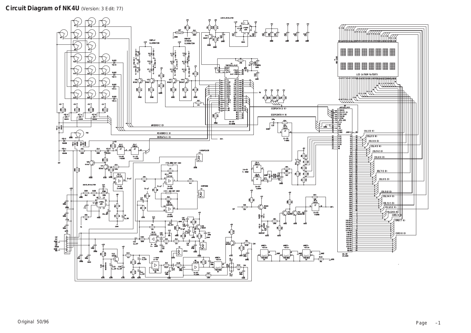 Nokia 450 Circuit Diagram