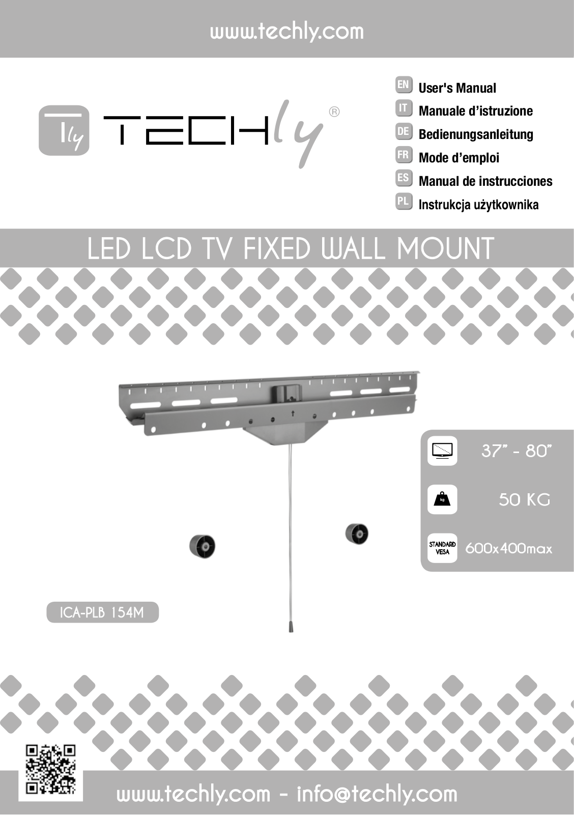 Techly ICA-PLB 154M User Manual