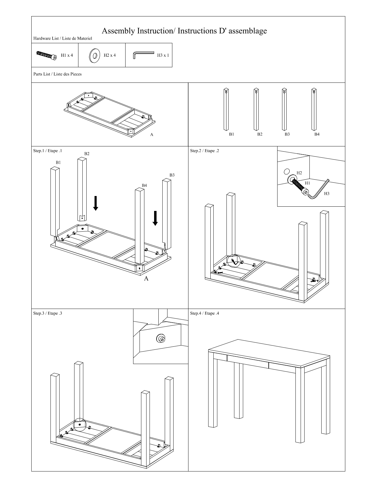 Foundstone W005759703 Assembly Instruction - ManualMachine.com