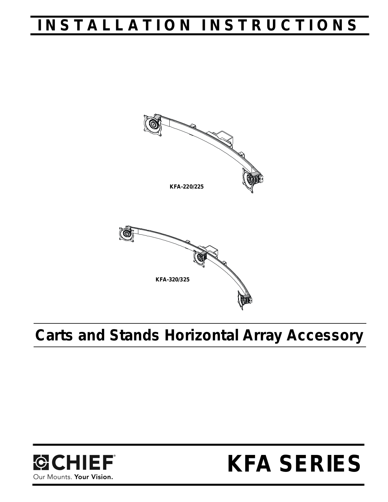 CHIEF K1P User Manual