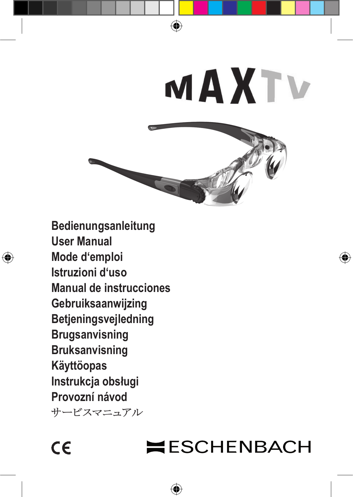 Eschenbach MAX TV User Manual - ManualMachine.com
