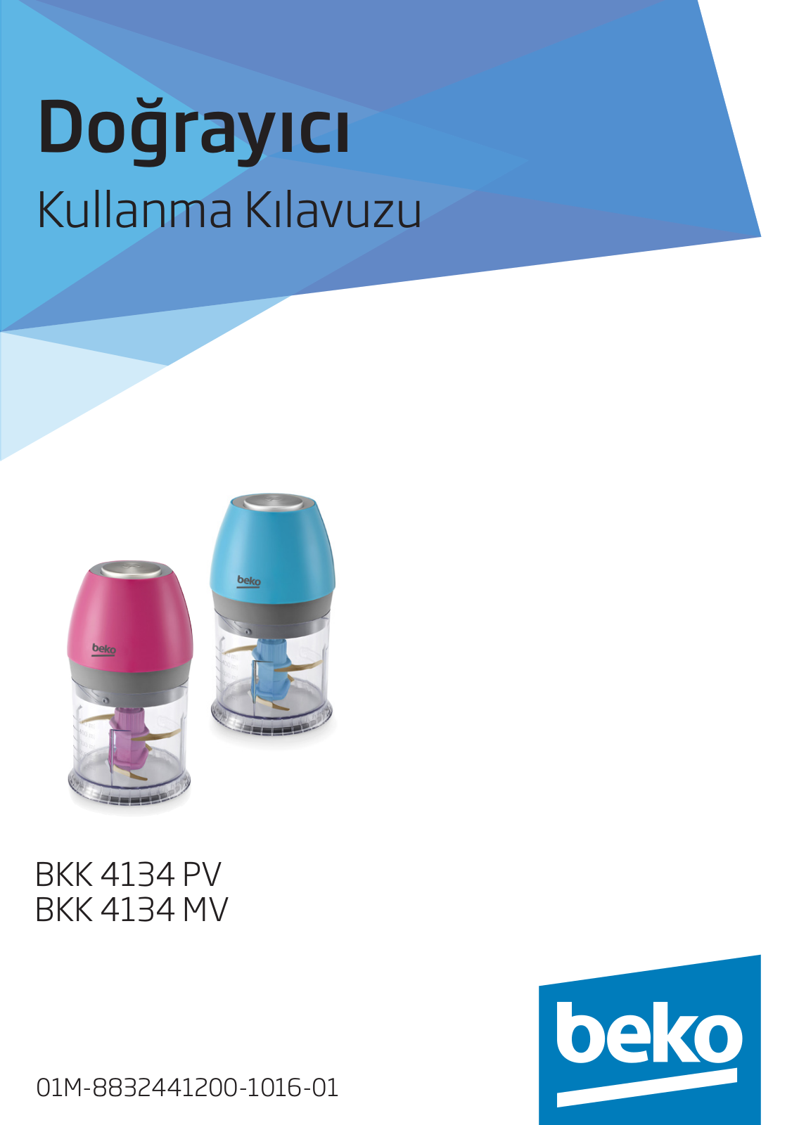 Beko BKK 4134 PV, BKK 4134 MV User manual