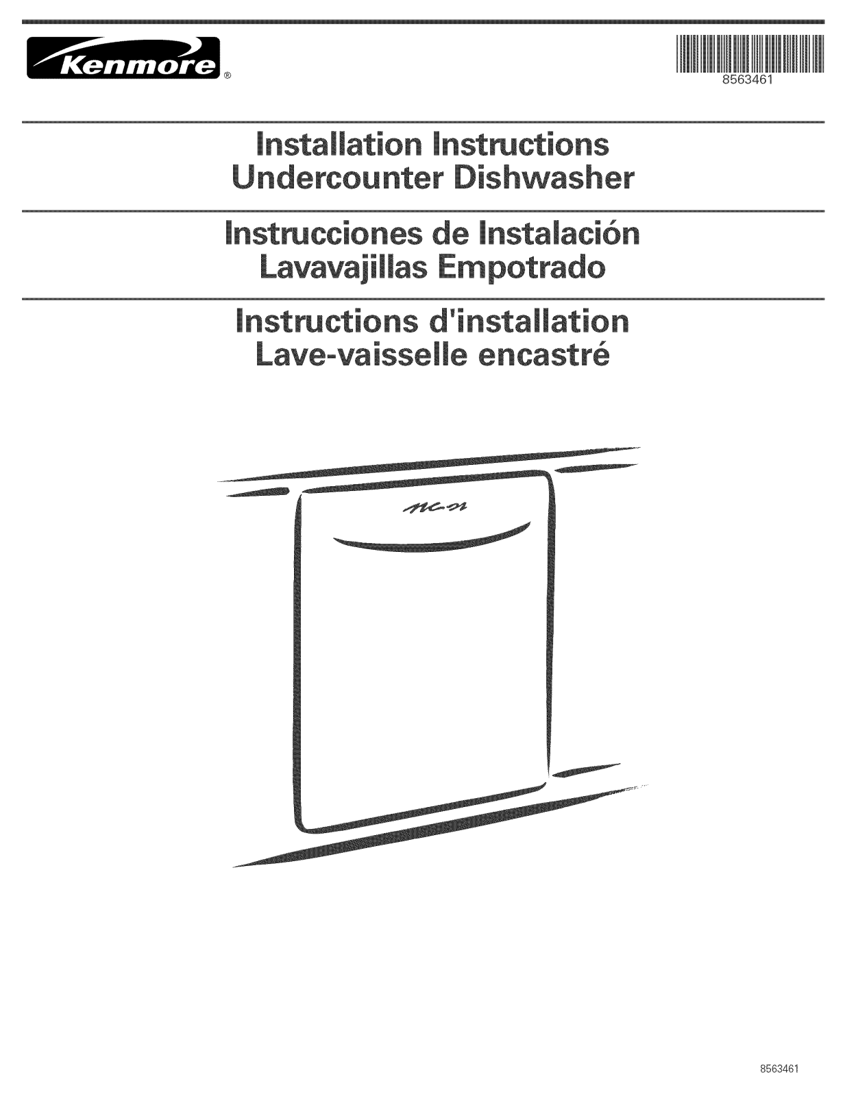 Kenmore Elite 66517283400, 66517283402, 66517284400, 66517282400, 66517282402 Installation Guide - ManualMachine.com
