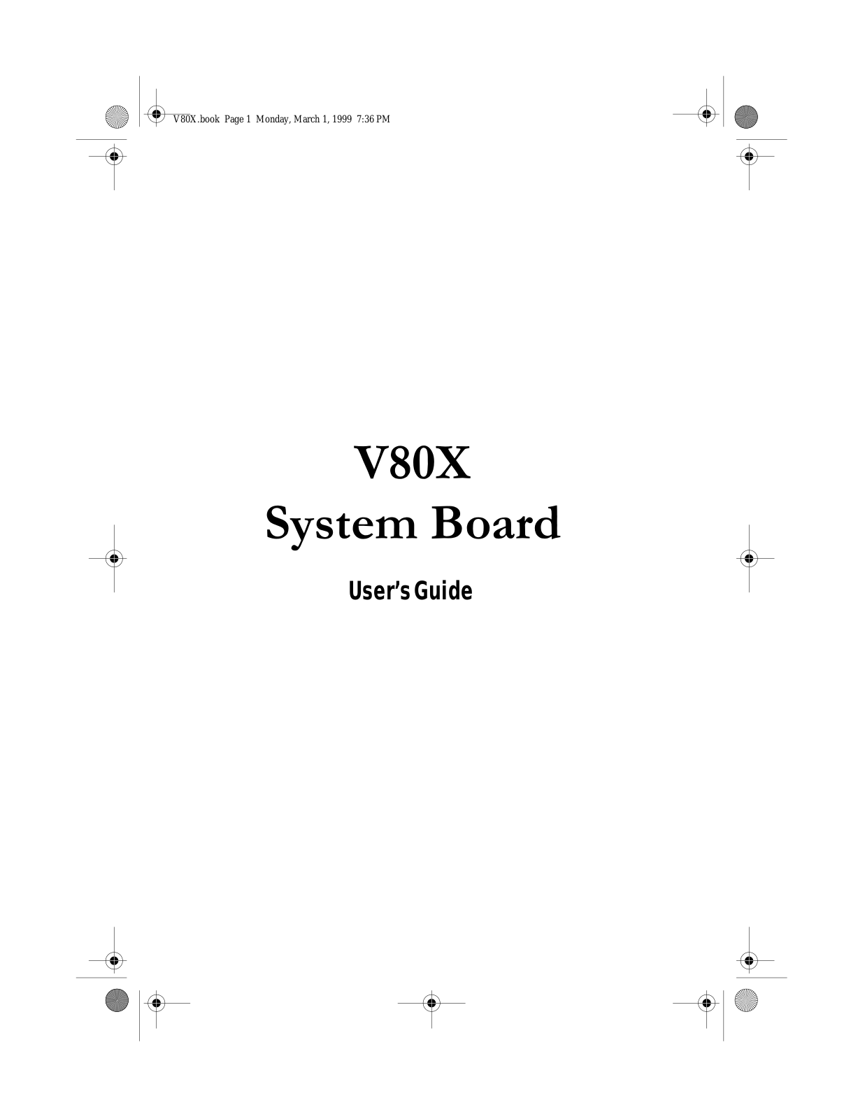 Acer V80X User Guide