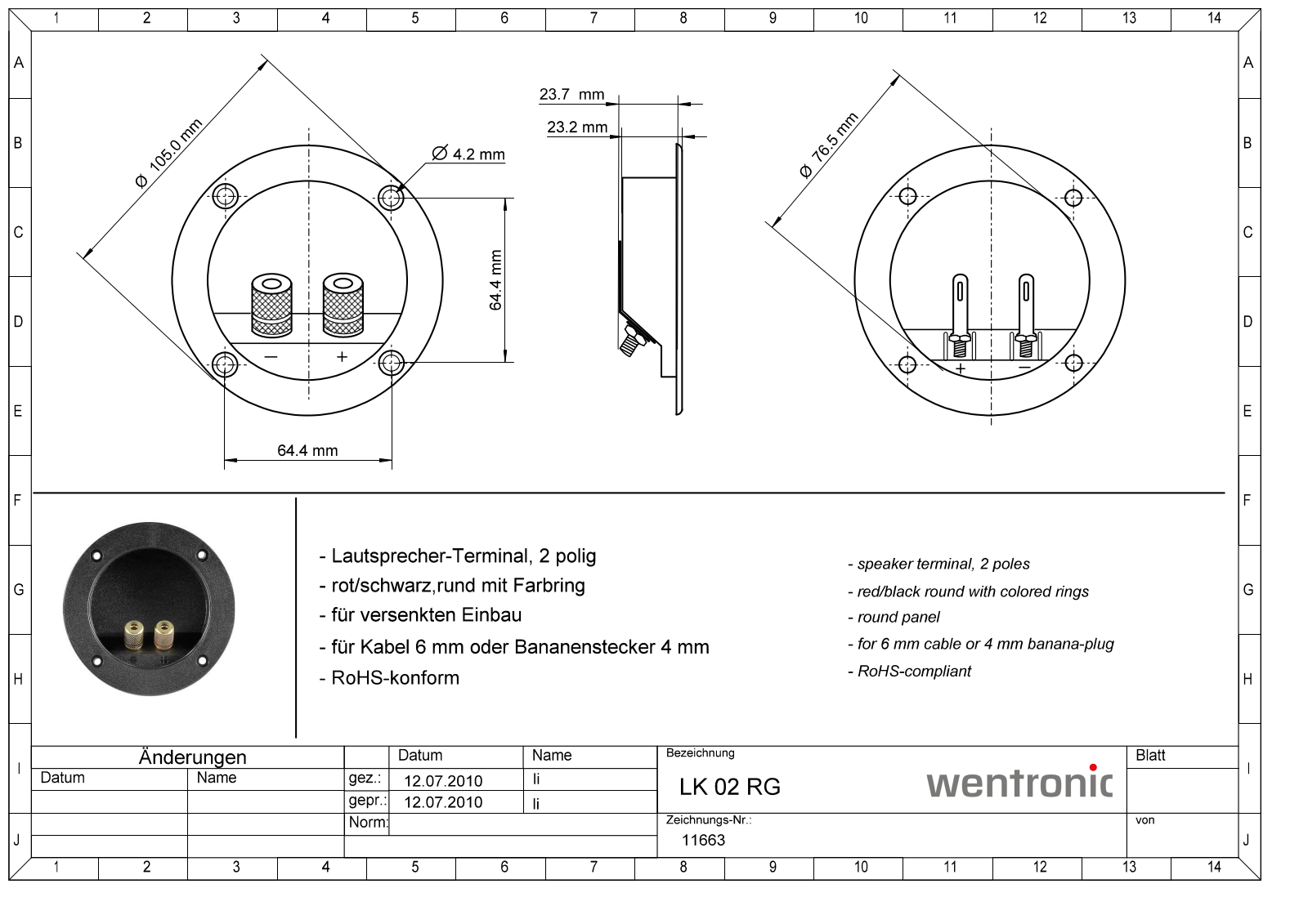 Datasheet LT 02RU Datasheet (FREI) - ManualMachine.com