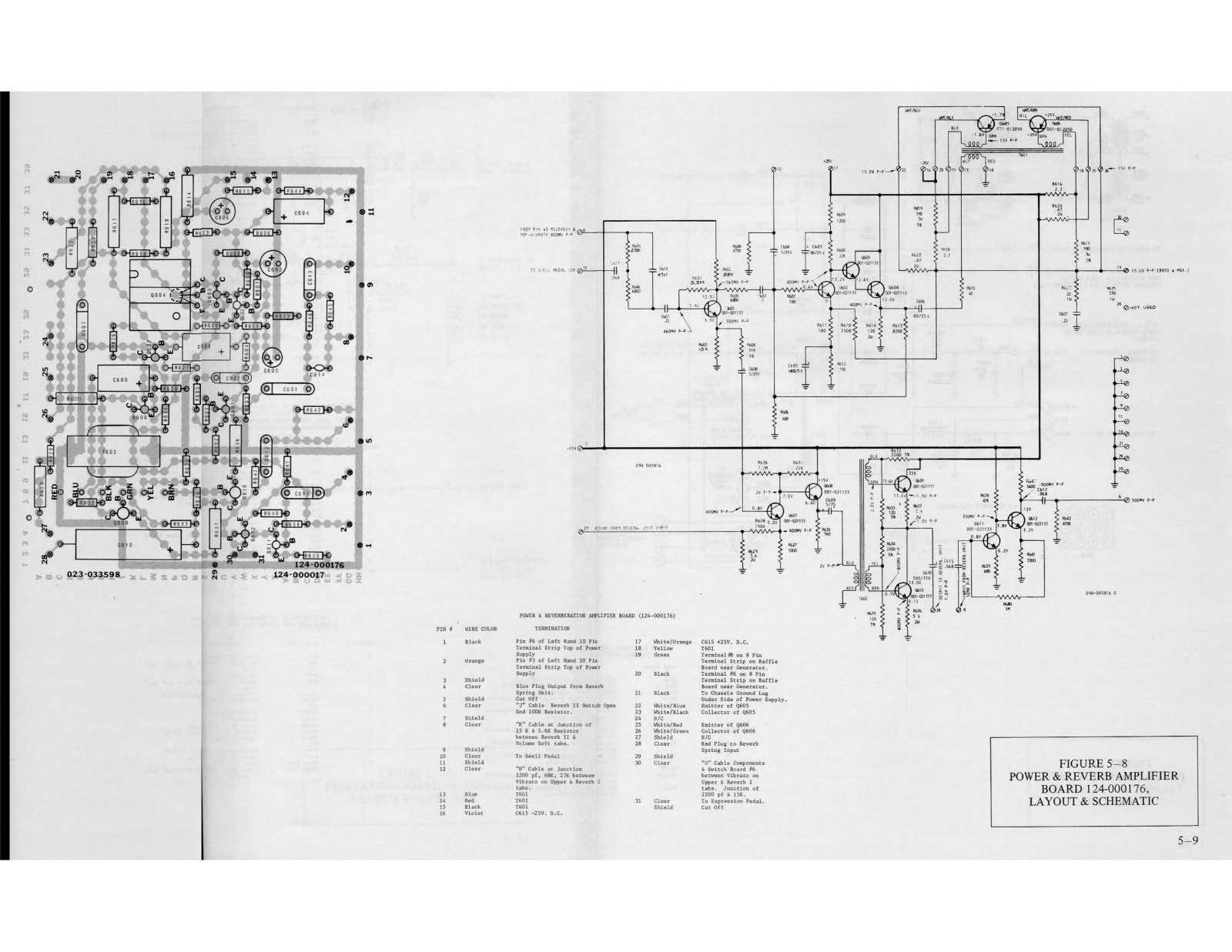 Hammond T-500 Service Manual