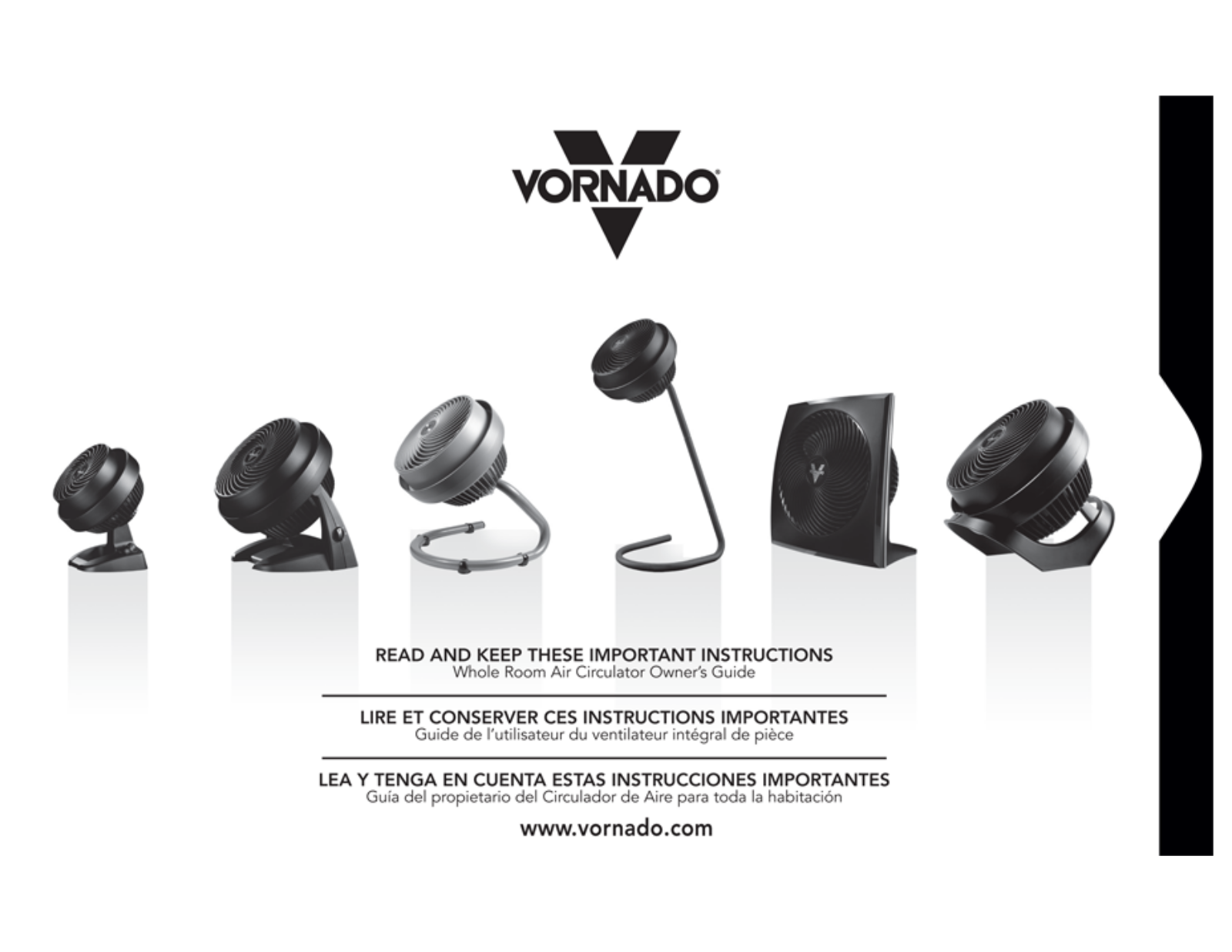 Vornado Whole Room Air Circulator User Manual