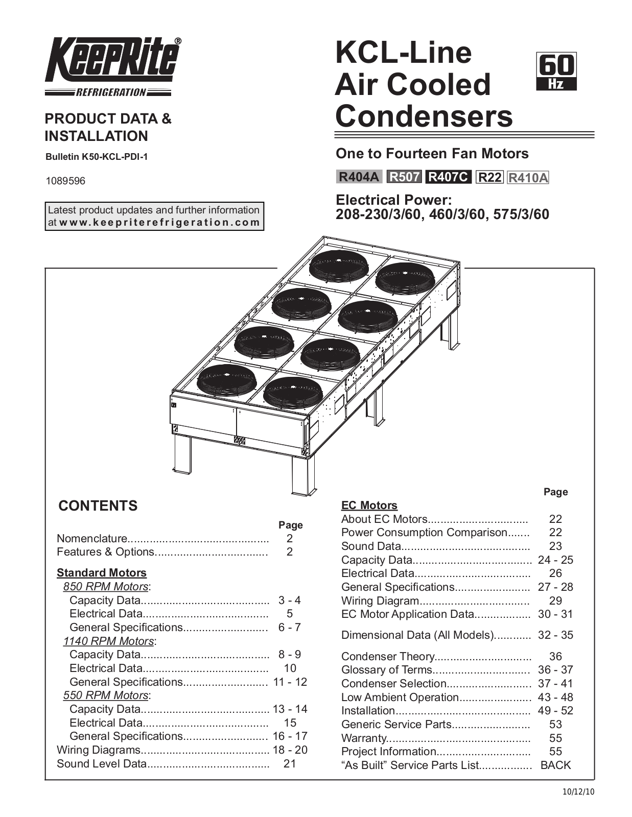 Keeprite KCL-Line Installation Manual