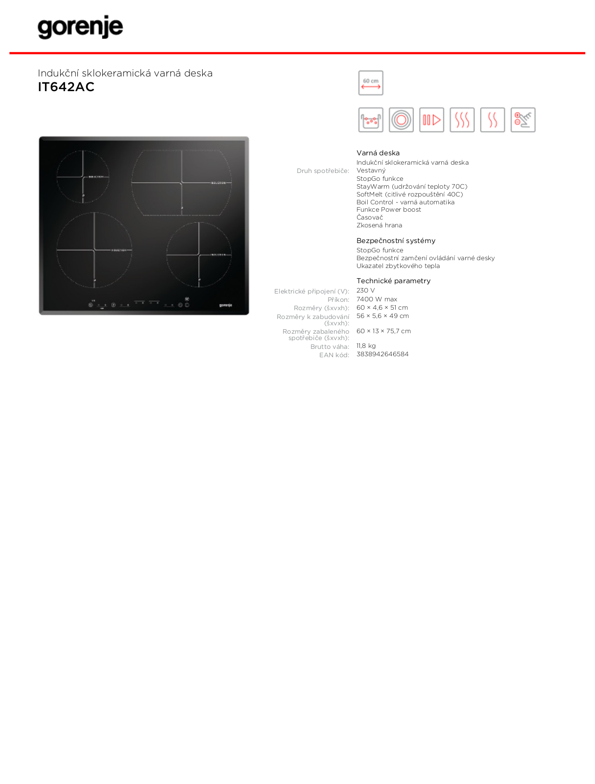 Gorenje IT 642 AC User Manual