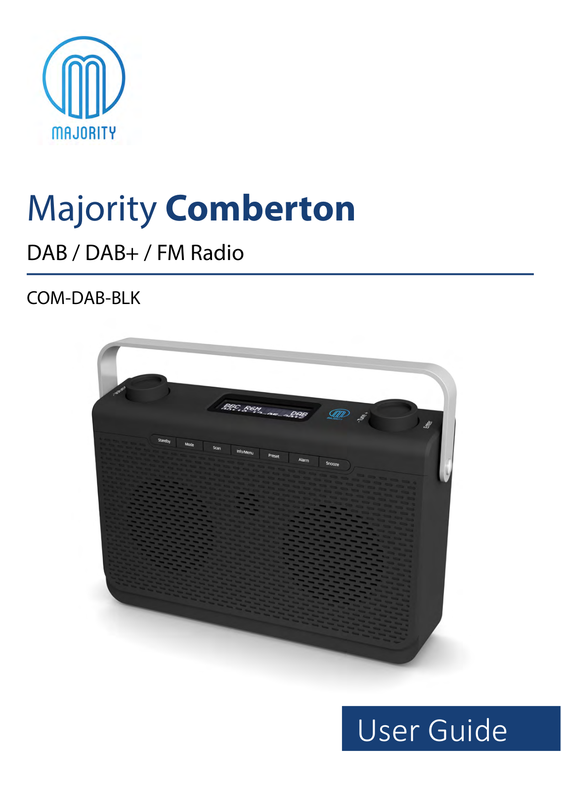 Majority Com-dab-blk User Manual