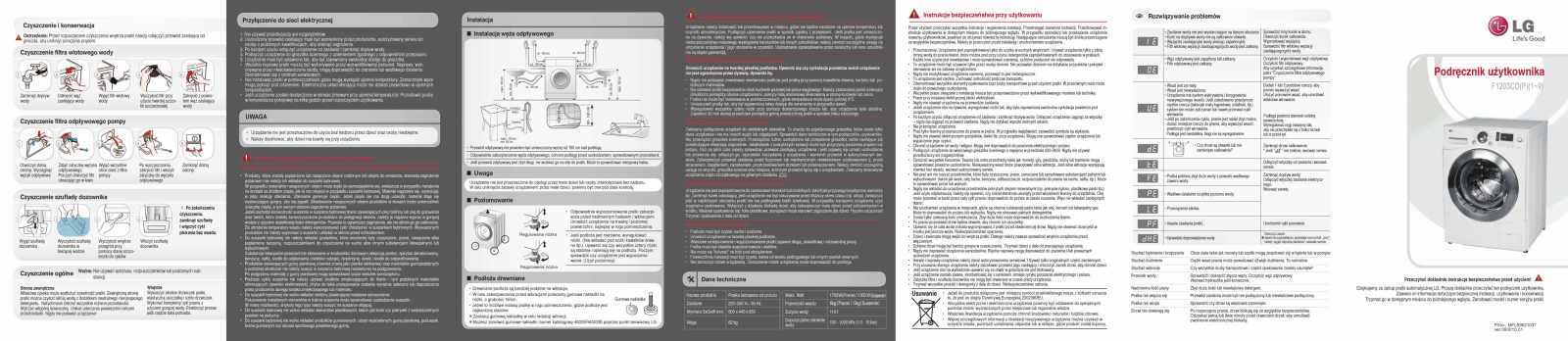 Lg F1203CD User Manual