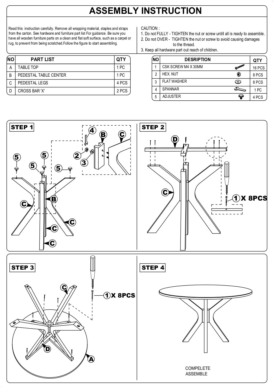 Zipcode Design W005250425 Installation & Assembly - ManualMachine.com