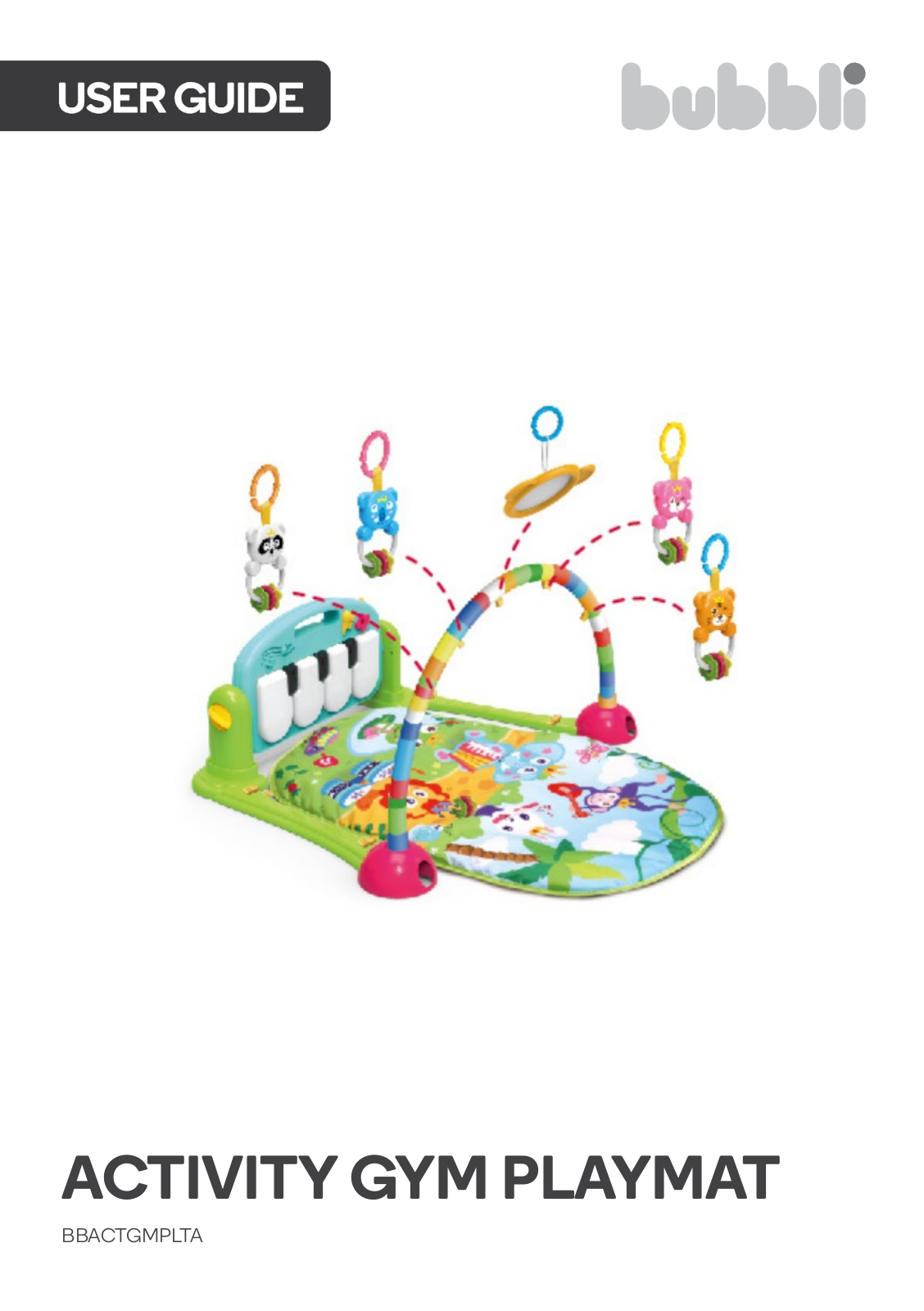 Bubbli BBACTGMPLTA User Manual - ManualMachine.com
