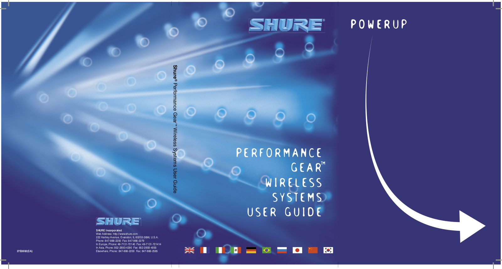 Shure Performance Gear User Guide