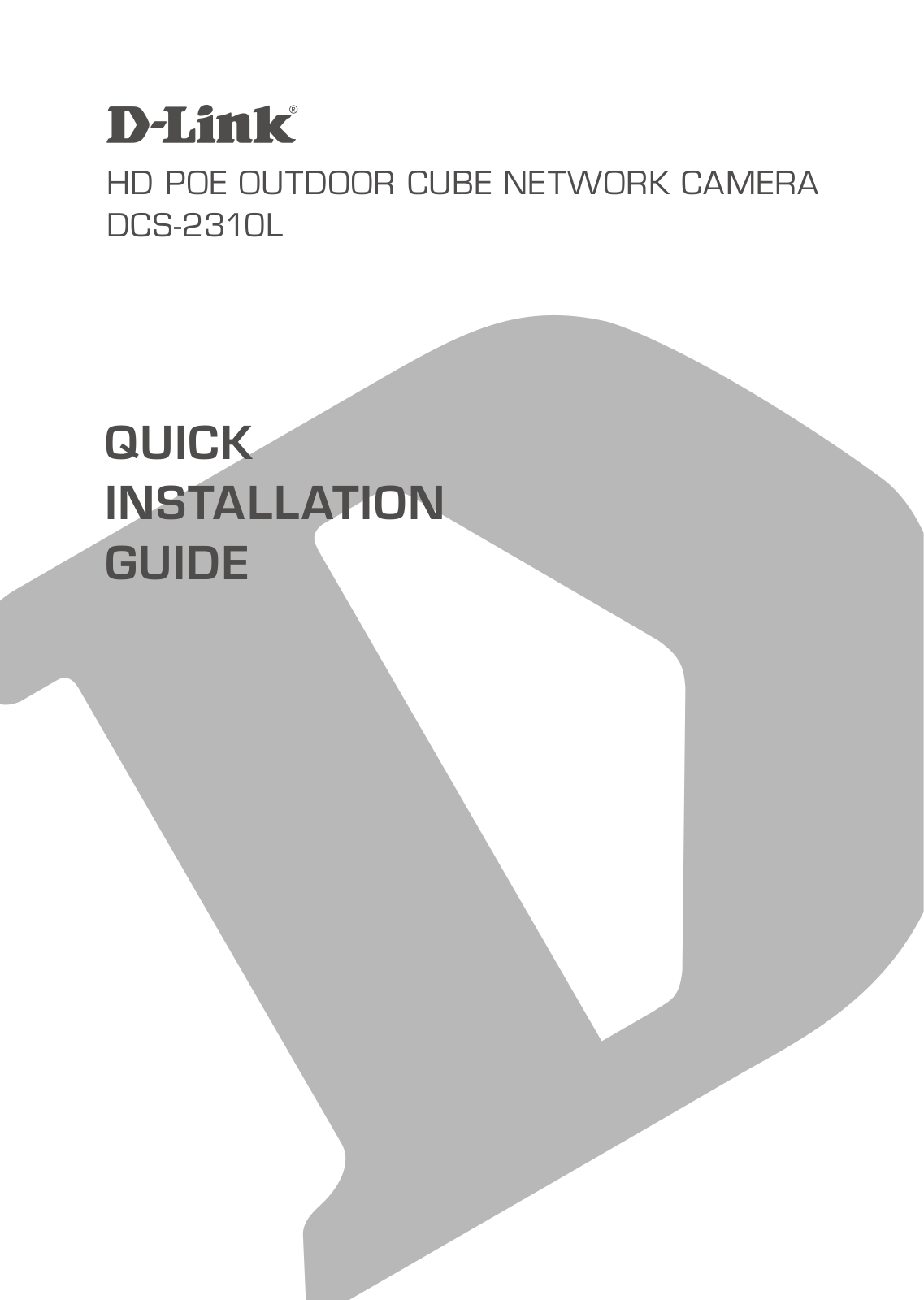 D-Link DCS-2310L User guide