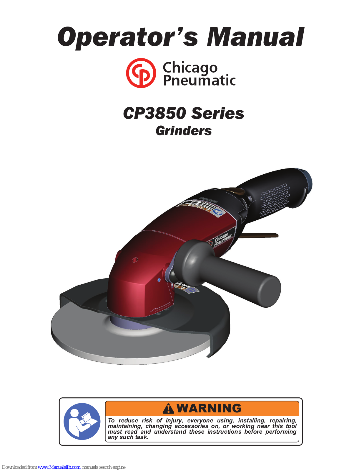 Chicago Pneumatic CP3850 SERIES Operator's Manual