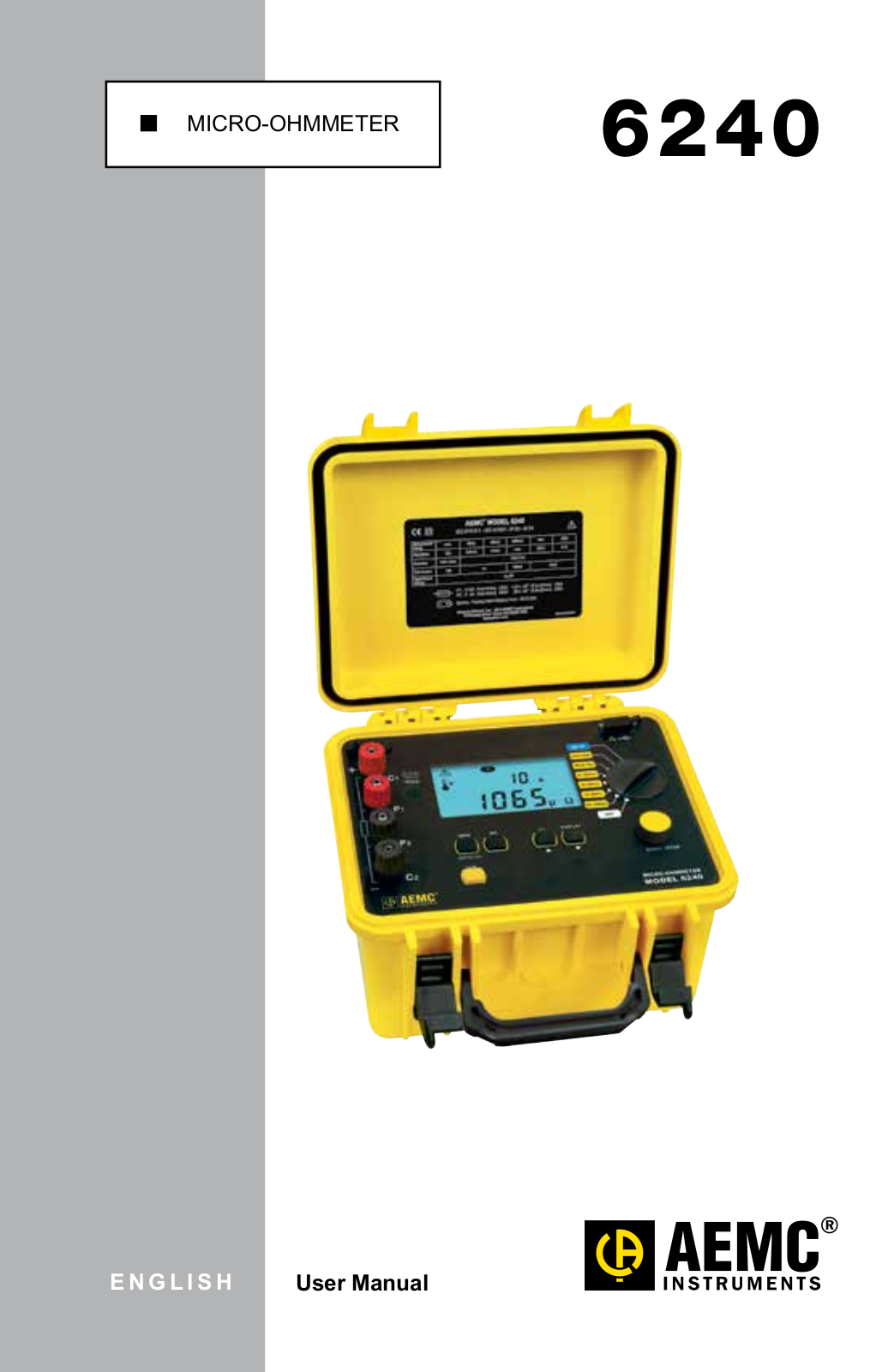 Aemc instruments 6240 User Manual