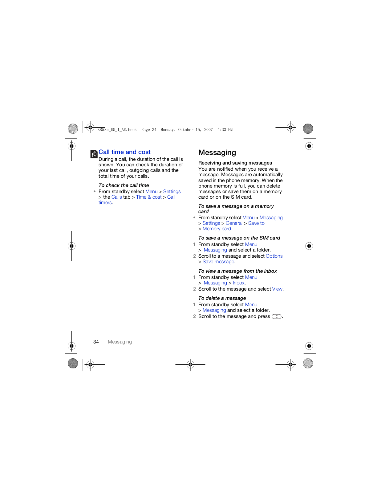 Sony A1052061 User Manual