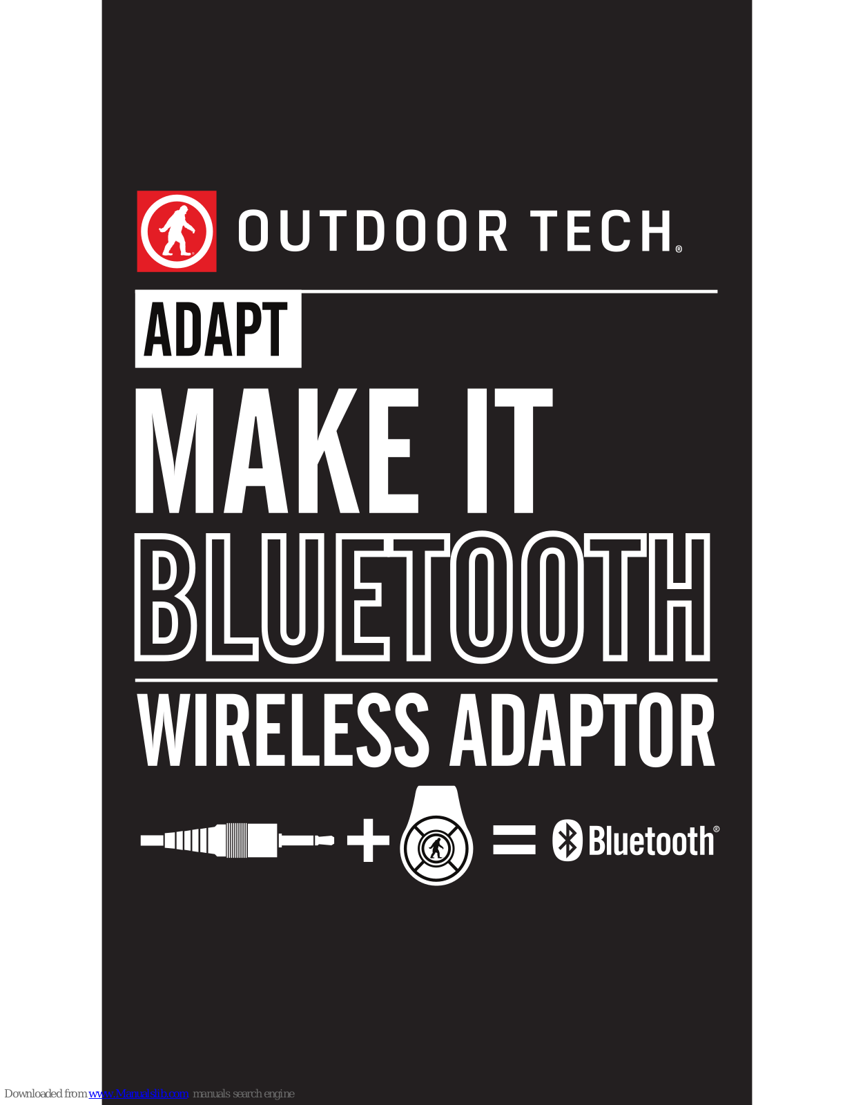 Outdoor Tech OT-ADAPT User Manual - ManualMachine.com