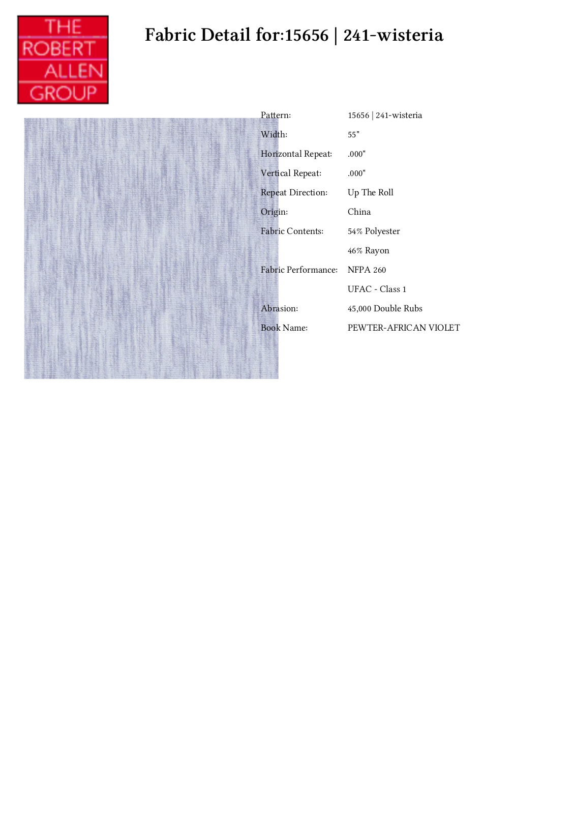 Duralee CRAL5133 Specifications - ManualMachine.com