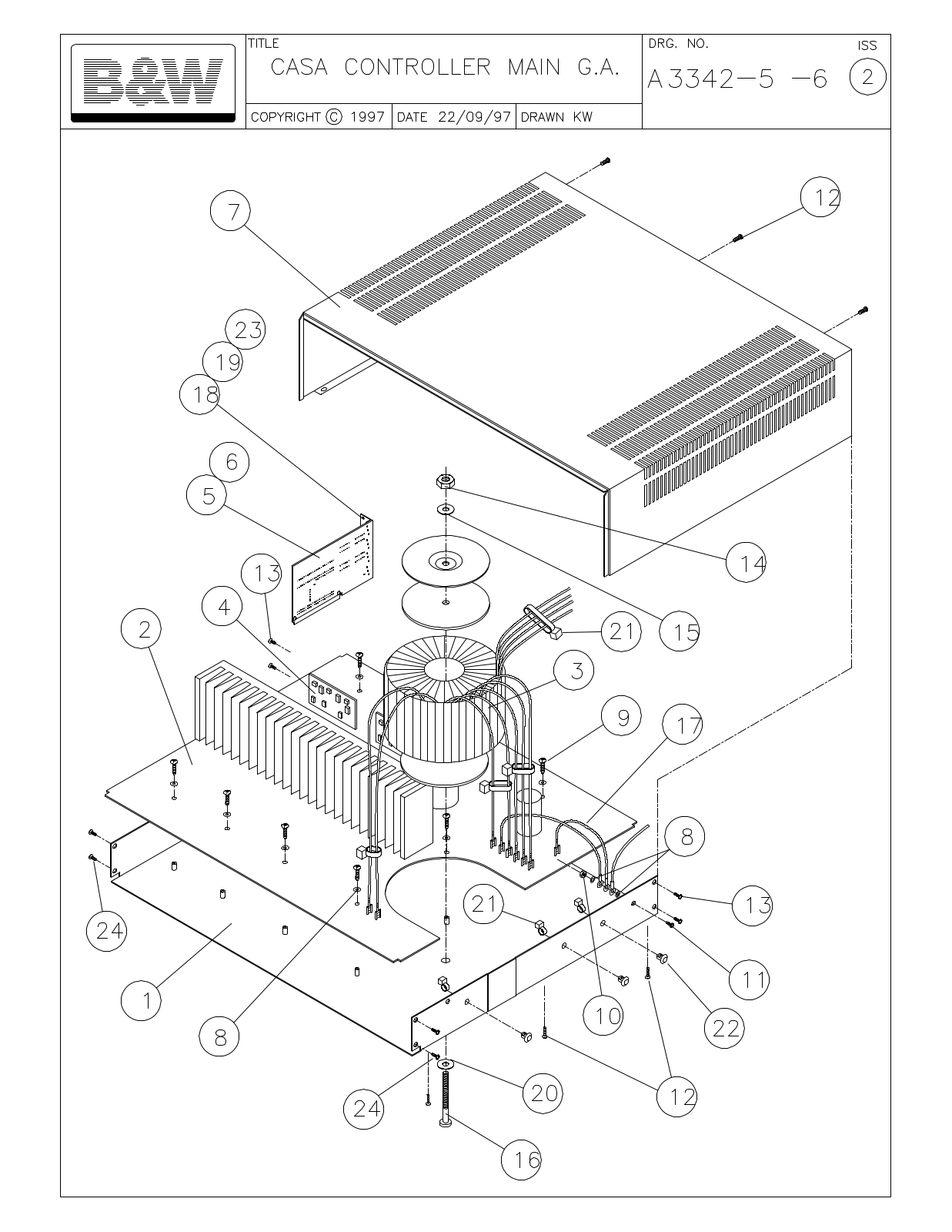 Bowers and Wilkins Controller, CASA Controller Service manual