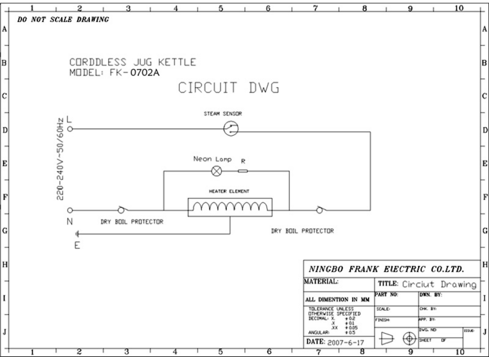 Maxwell MW-1003 Circuit diagrams