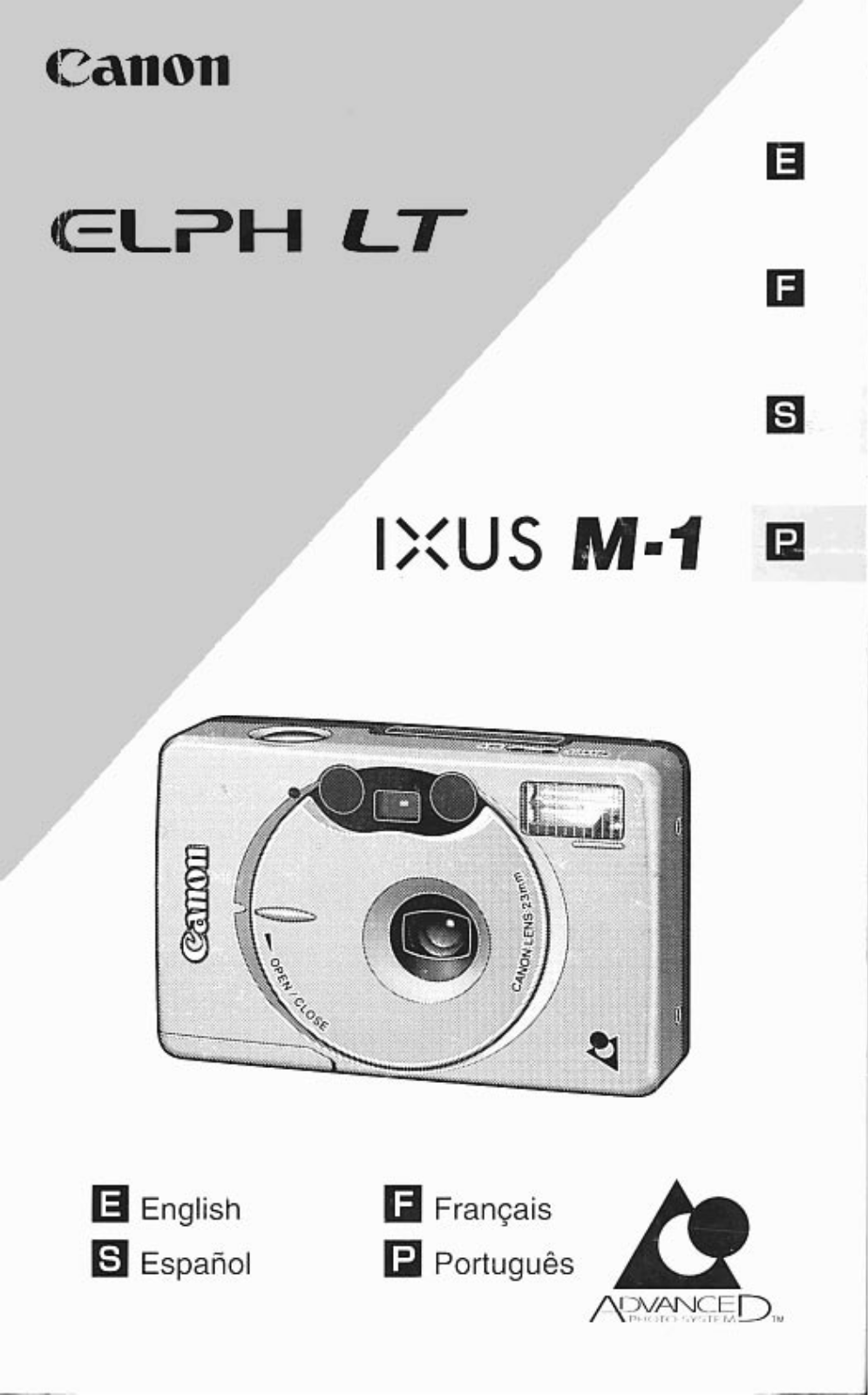 Canon ELPH LT, IXUS M1 User Manual
