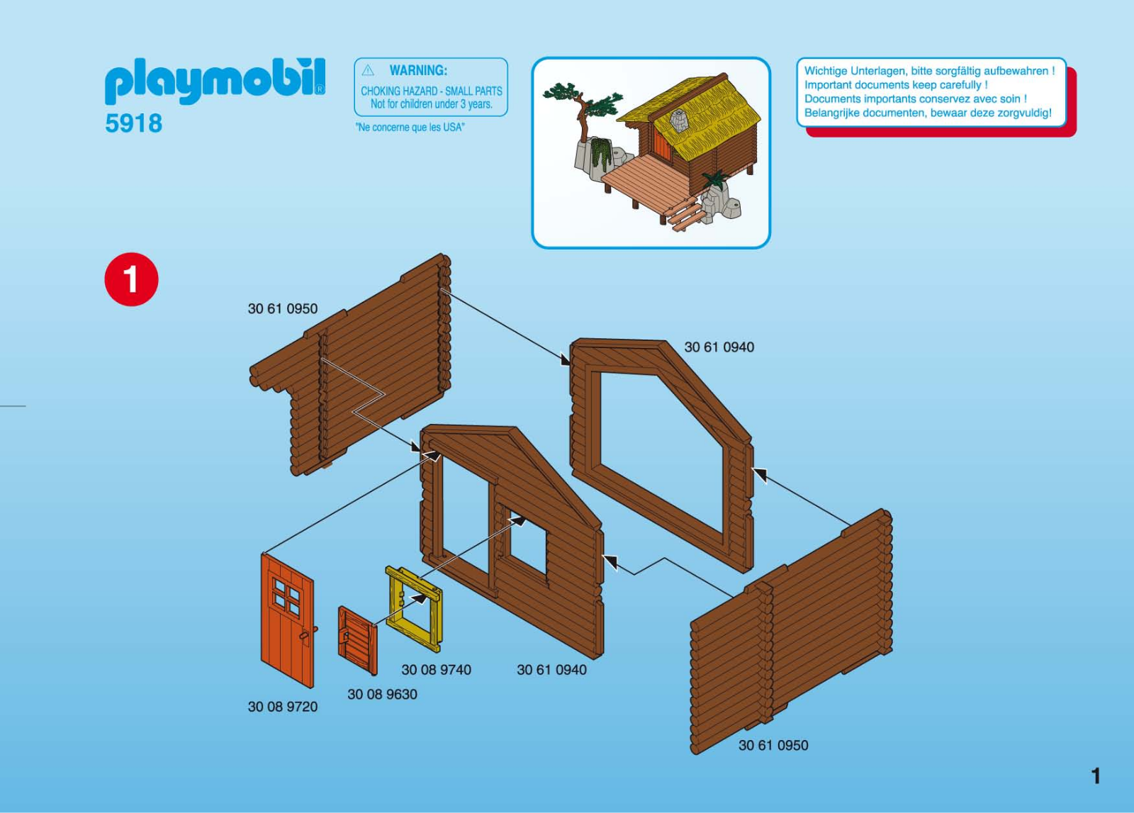 Playmobil 5918 Instructions