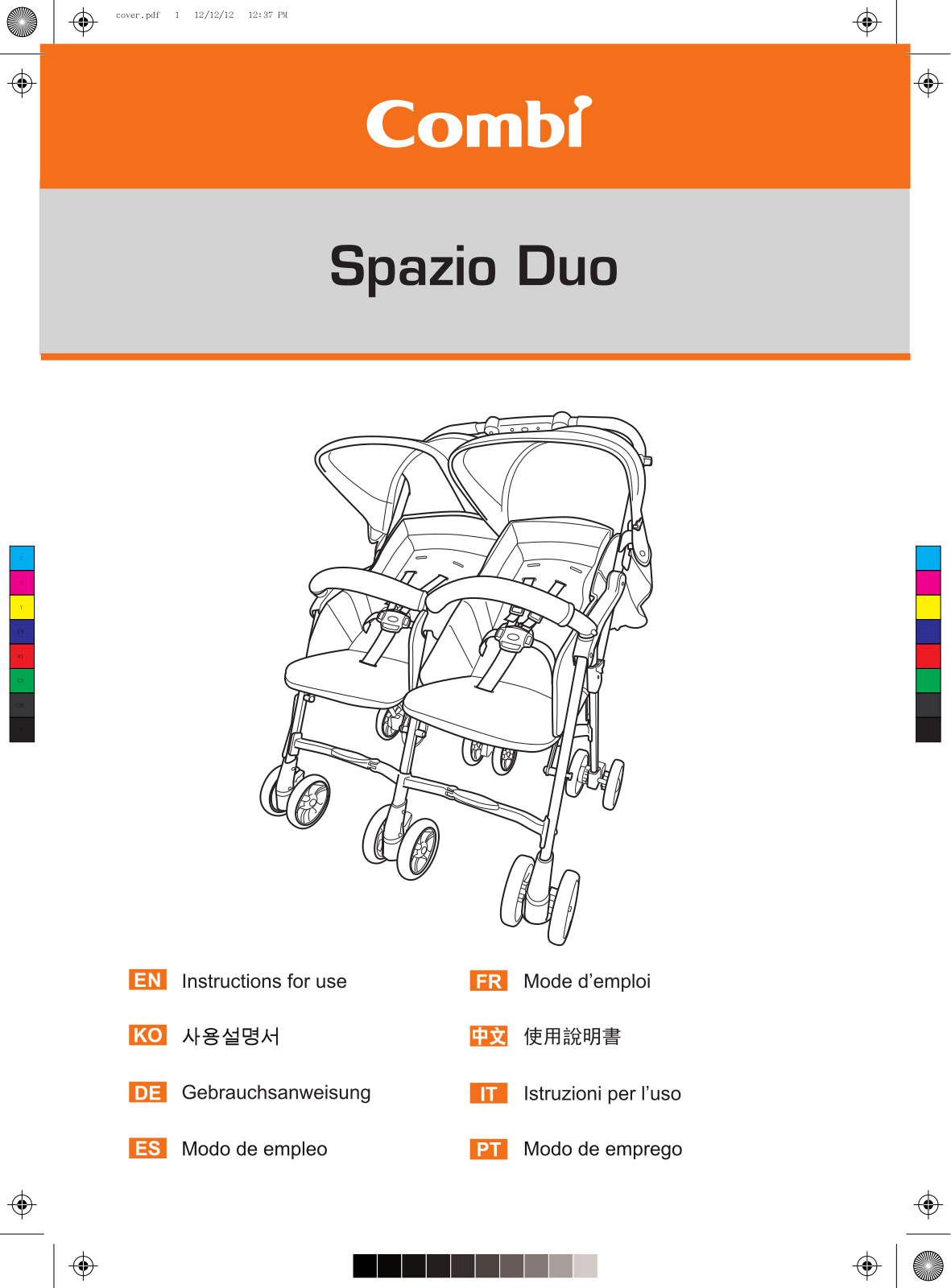 Combi Spazio Duo User Manual