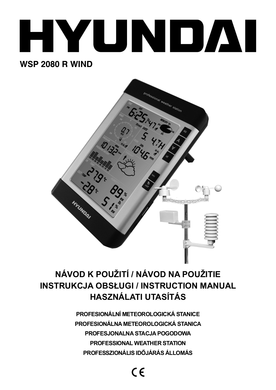 Hyundai WSP 2080 R User Manual