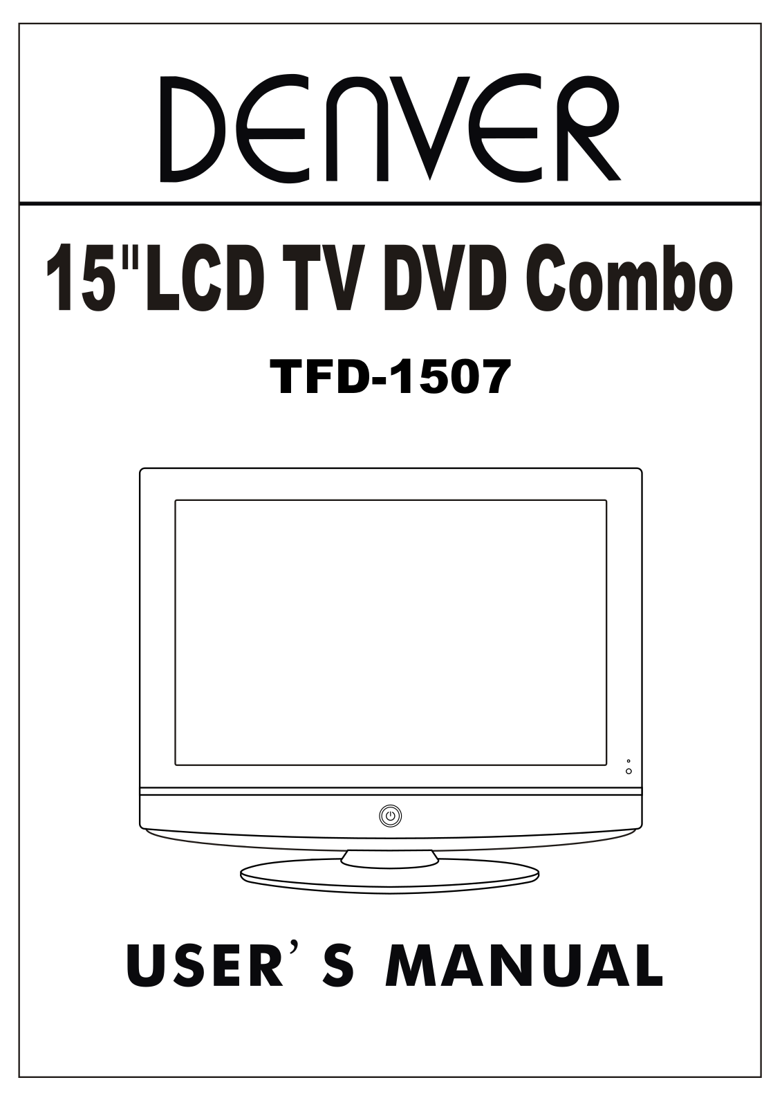 Denver TFD-1507 Instruction Manual