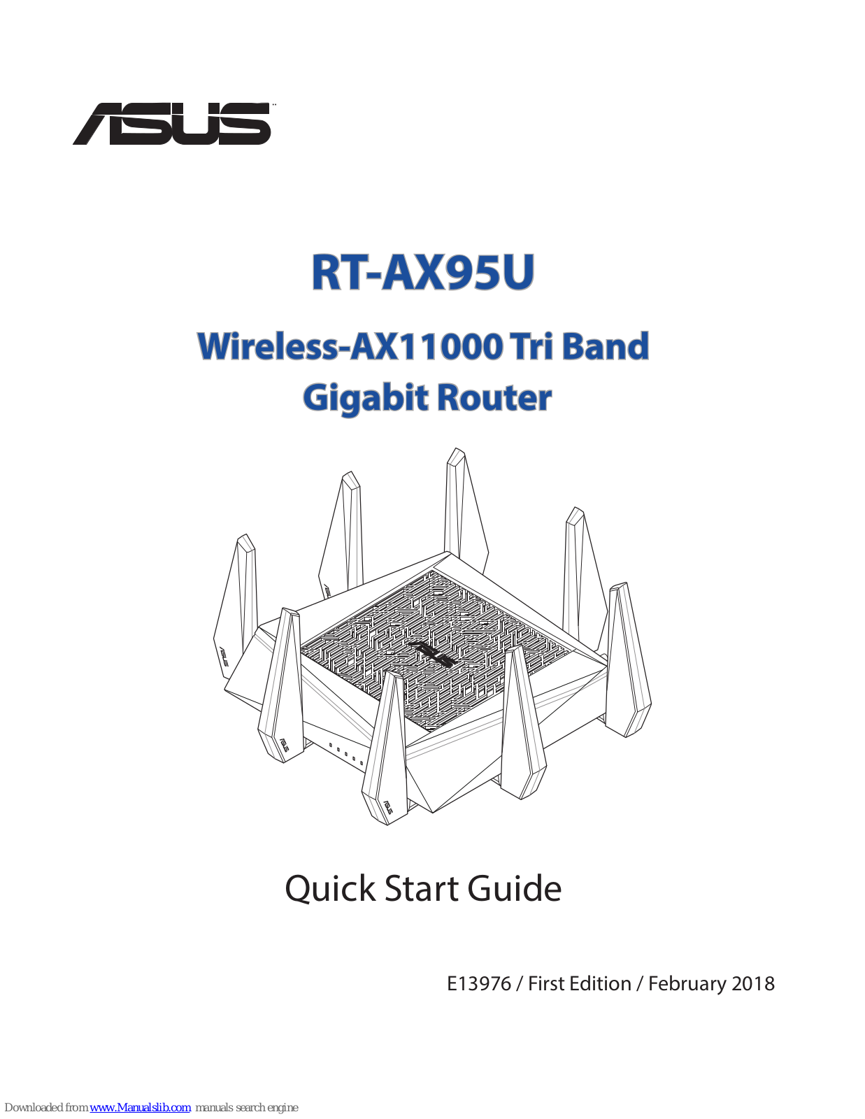 Asus RT-AX95U Quick Start Manual