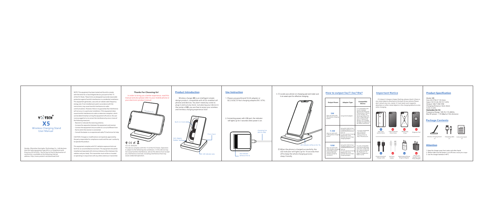 ShenZhen X5 User Manual