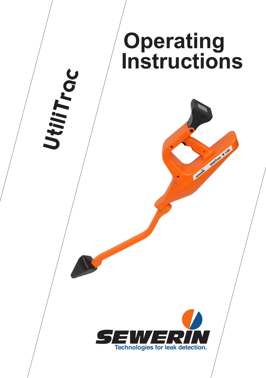 sewerin UtiliTrac, UtiliTrac G 100 Operating Instructions Manual