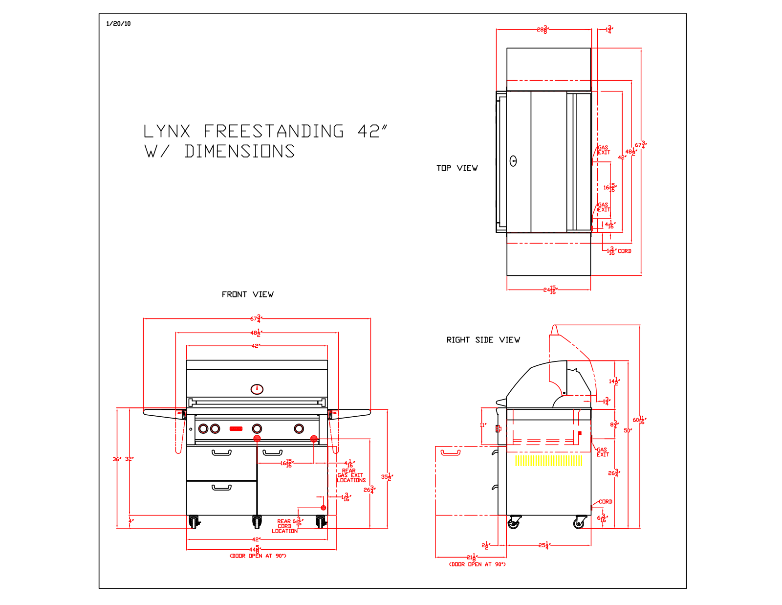 Lynx L42ATRFLP, L42ATRFNG, L42TRLP, L42TRFNG, L42TRFLP User Manual